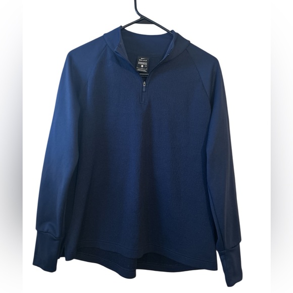 Nike 1/4 Zip Collared Sweatshirt Activewear Women’s Large - Picture 2 of 5